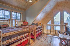 Dream Log Cabin in Bethel - 15 Min to Ski Resort!